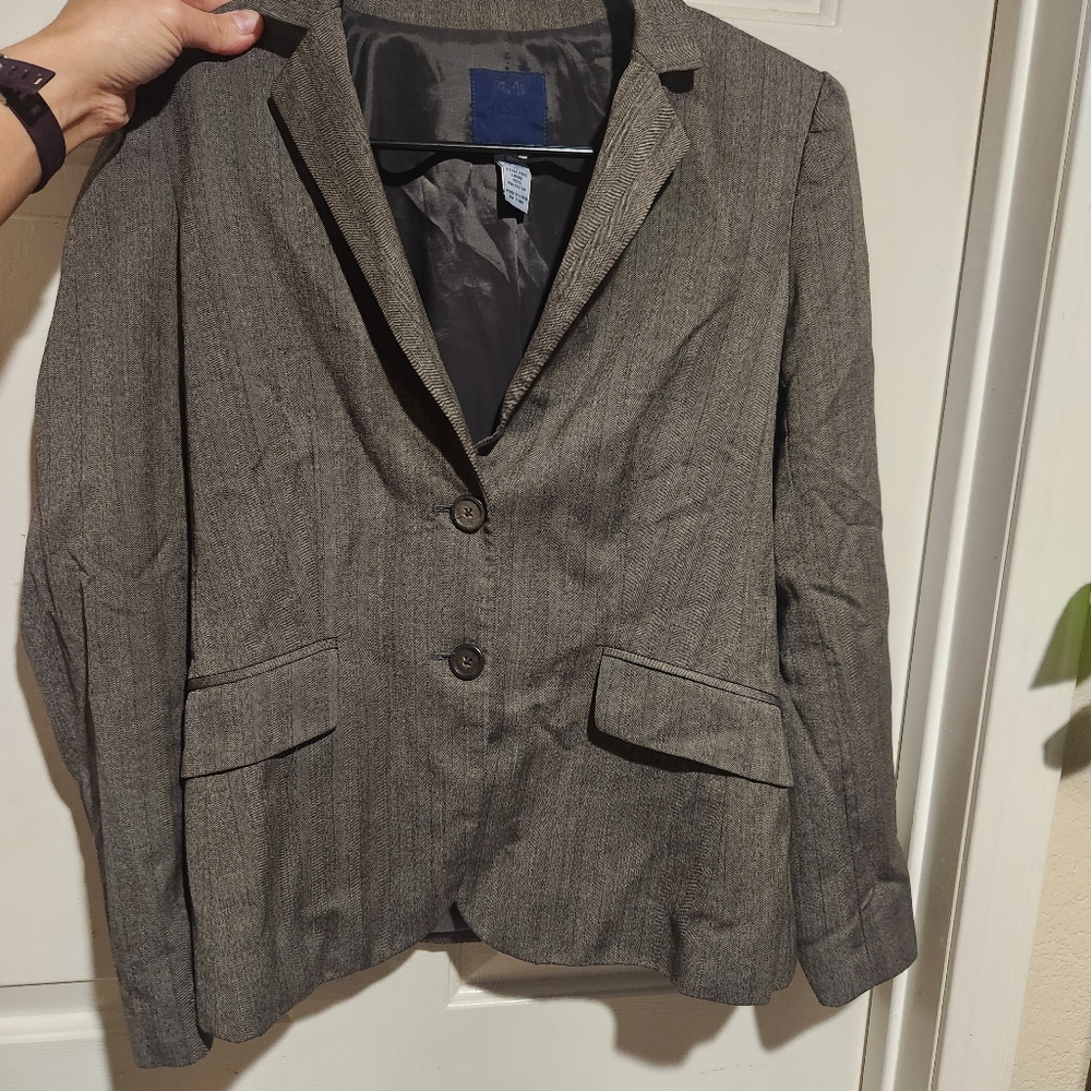 J. Crew Wool Tweed Work Office Blazer Jacket Size 4